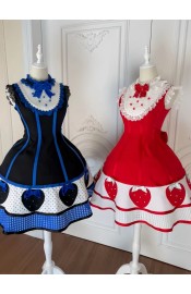 Tatata Grotesque Miss Strawberry JSK(Pre-Order/2 Colours/Full Payment Without Shipping)